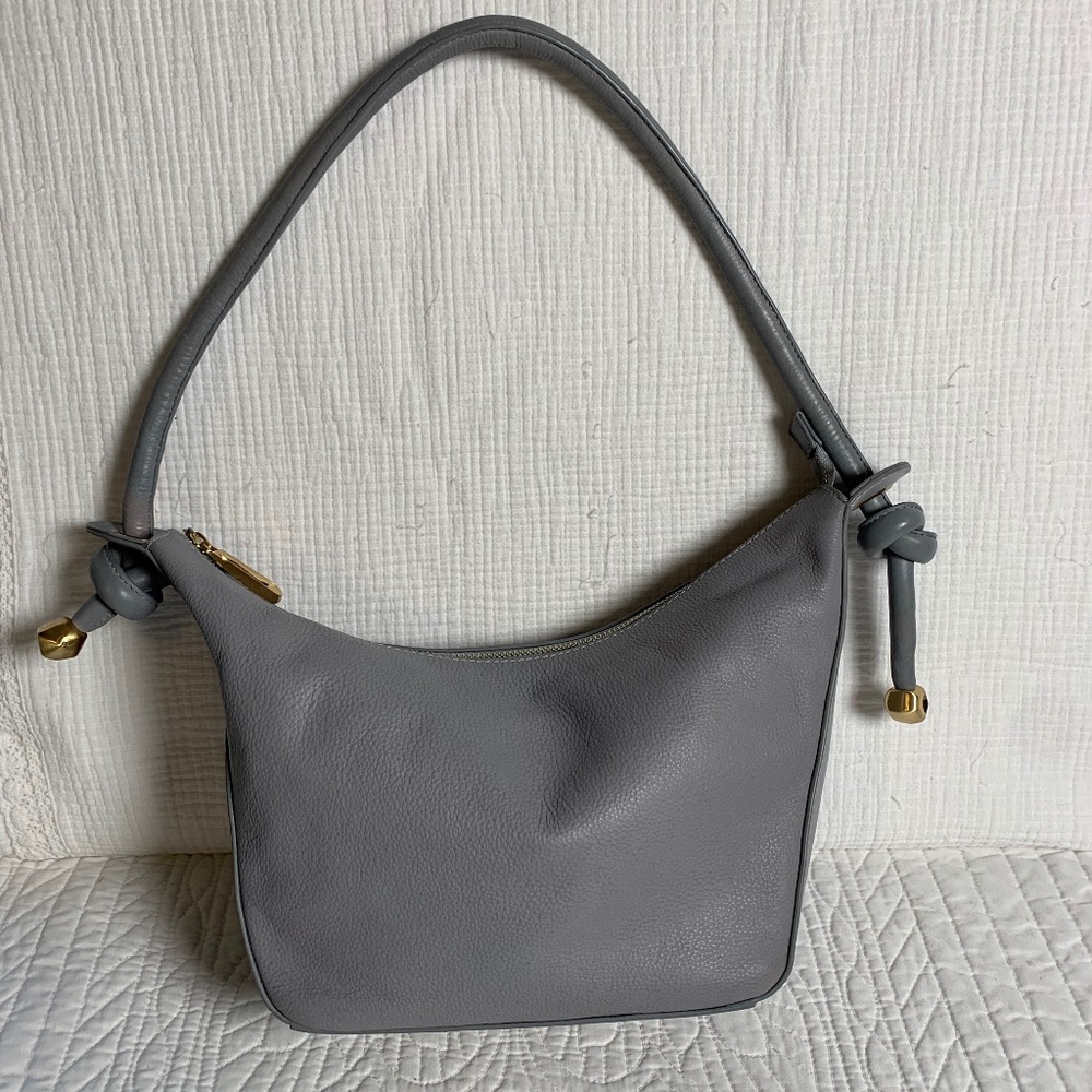 Antonio Melani Powder blue leather shoulder bag
